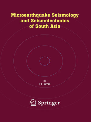 cover image of Microearthquake Seismology and Seismotectonics of South Asia